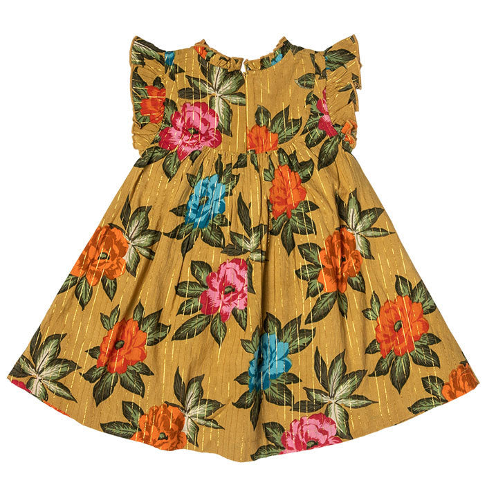 Pink Chicken Brayden Dress - Hawaiian Floral