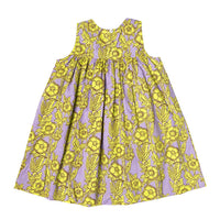 Pink Chicken Courtney Dress - Lavender Stem Floral