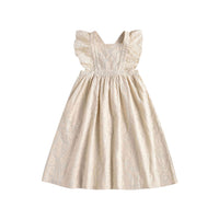 Louise Misha Cream Baroque Lace Cosala Dress