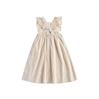 Louise Misha Cream Baroque Lace Cosala Dress