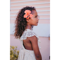 Louise Misha Cream Baroque Lace Cosala Dress