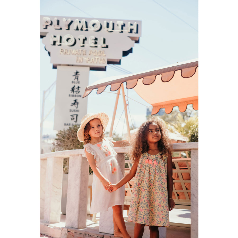 Louise Misha White Oxaca Dress