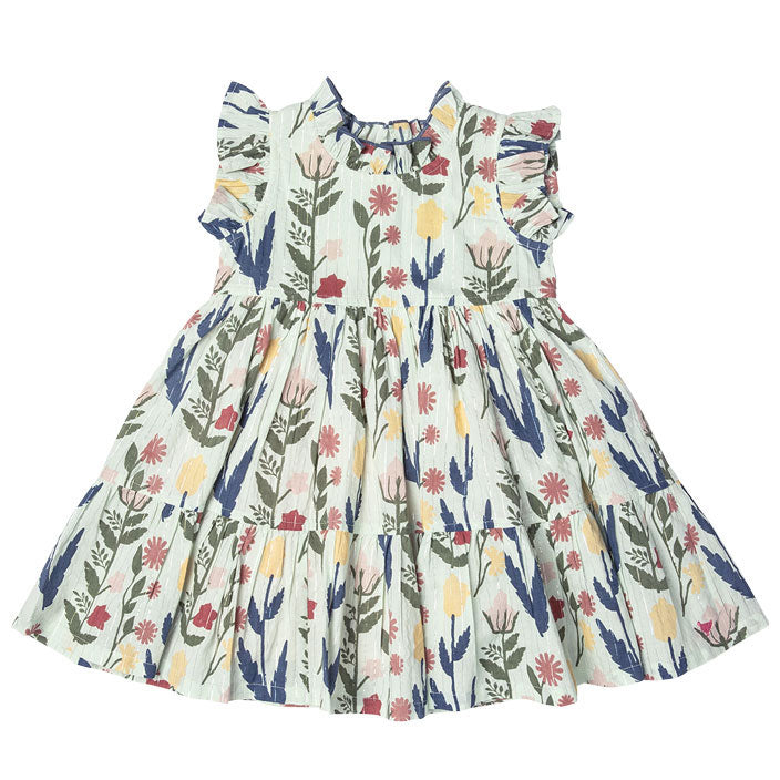 Pink Chicken Jennifer Dress - Paper Floral