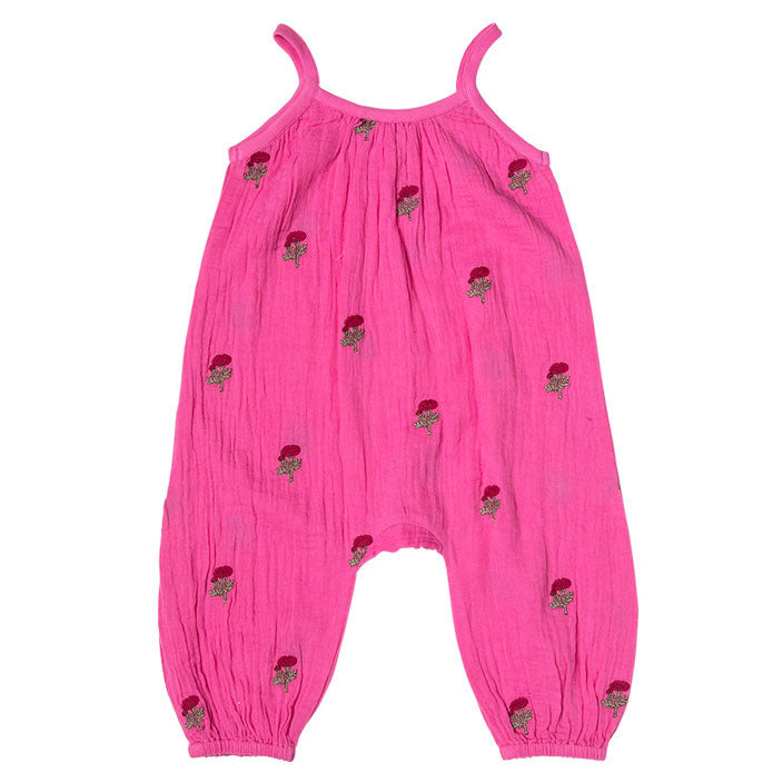 Pink Chicken Kelby Jumper - Hot Pink Flowers