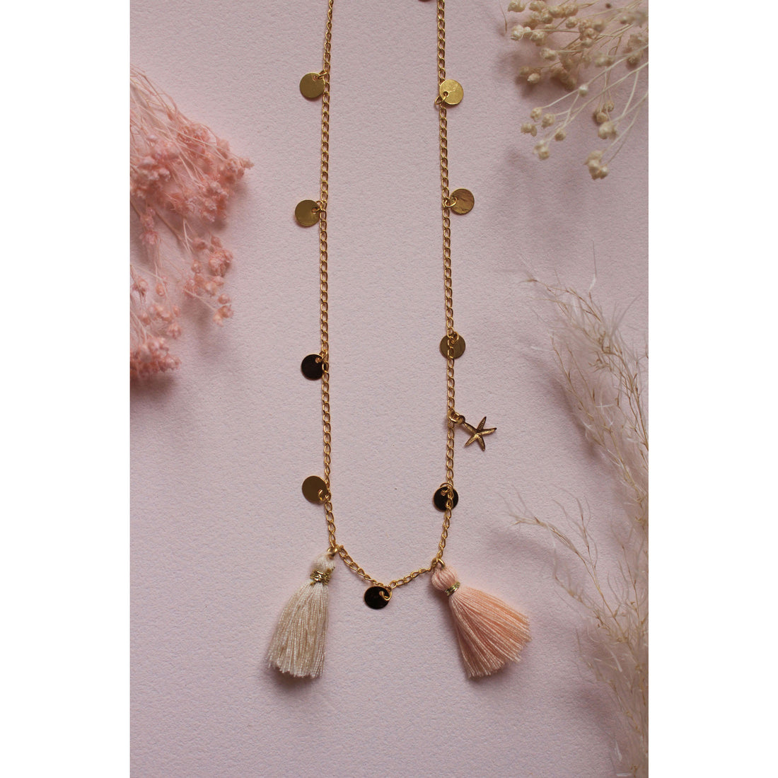 Louise Misha Blush Soledad Necklace