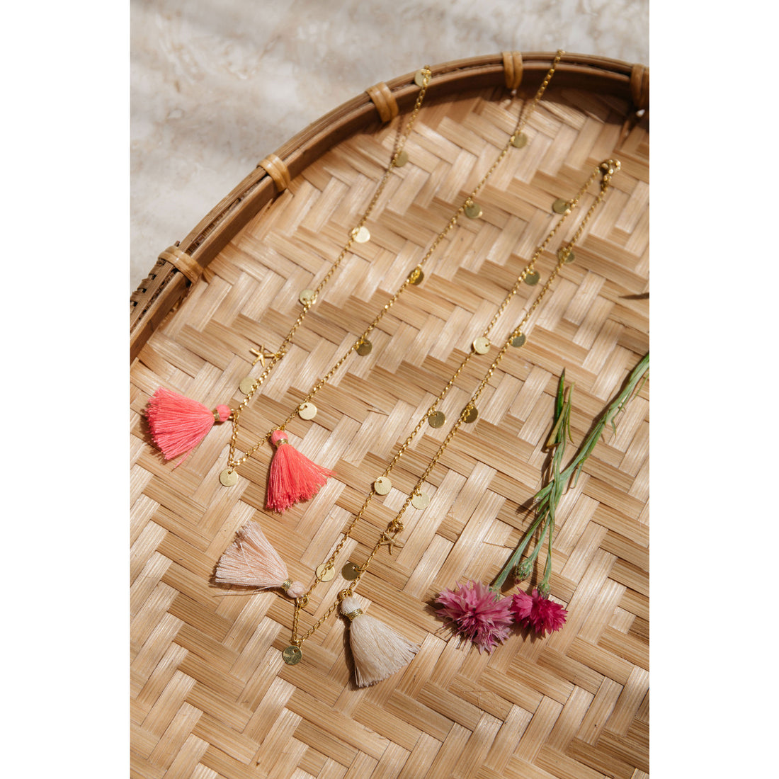Louise Misha Blush Soledad Necklace