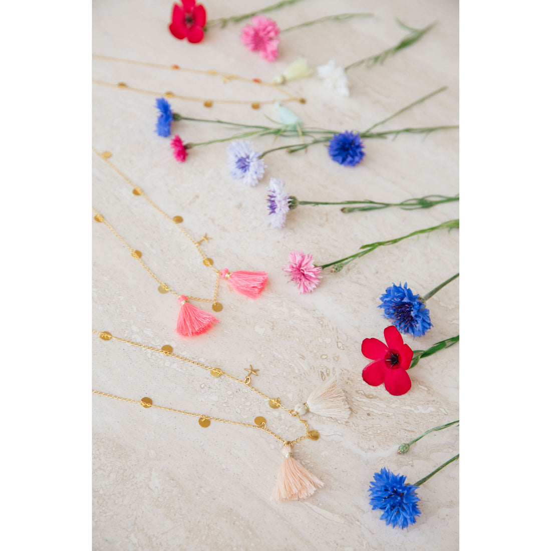 Louise Misha Blush Soledad Necklace