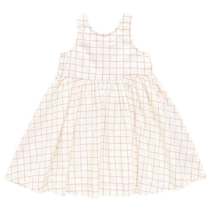 Pink Chicken Laura Dress - Pink Tattersall
