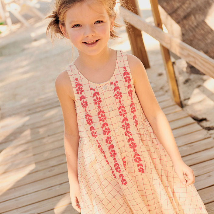 open lace back dress Pink Chicken Laura Dress main image 1