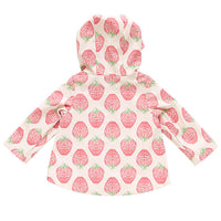 Pink Chicken Rafa Raincoat - Pink Strawberries