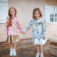 Pink Chicken Rafa Raincoat - Paper Floral