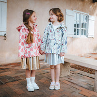 Pink Chicken Rafa Raincoat - Pink Strawberries