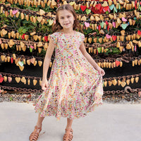 Pink Chicken Rue Dress - Multi Ditsy Floral
