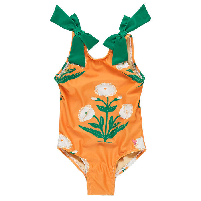Pink Chicken Shelly Suit - Orange Dandelion