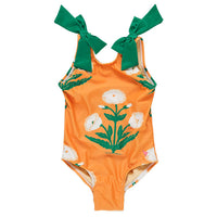 Pink Chicken Shelly Suit - Orange Dandelion