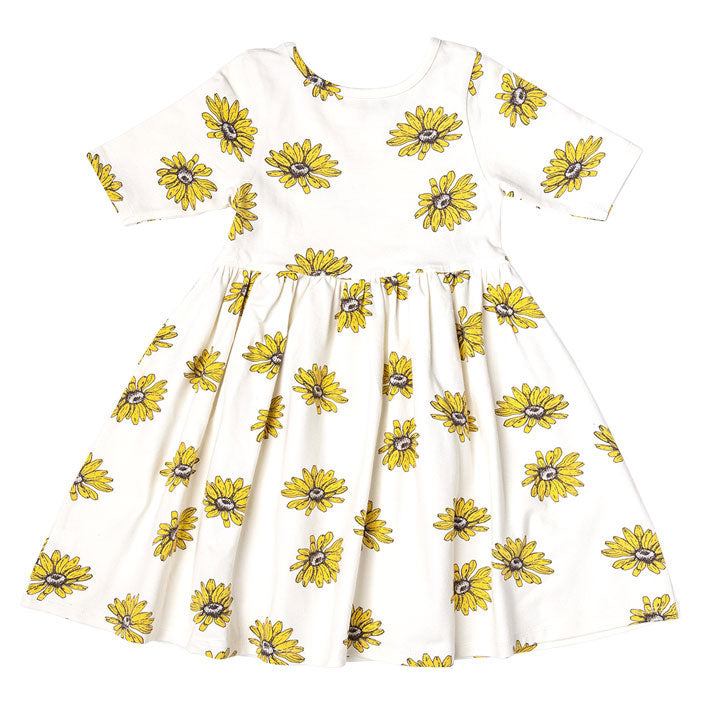 Pink Chicken Organic Steph Dress - Floating Daisy