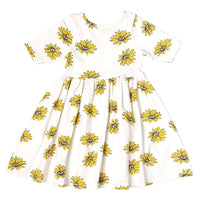 Pink Chicken Organic Steph Dress - Floating Daisy