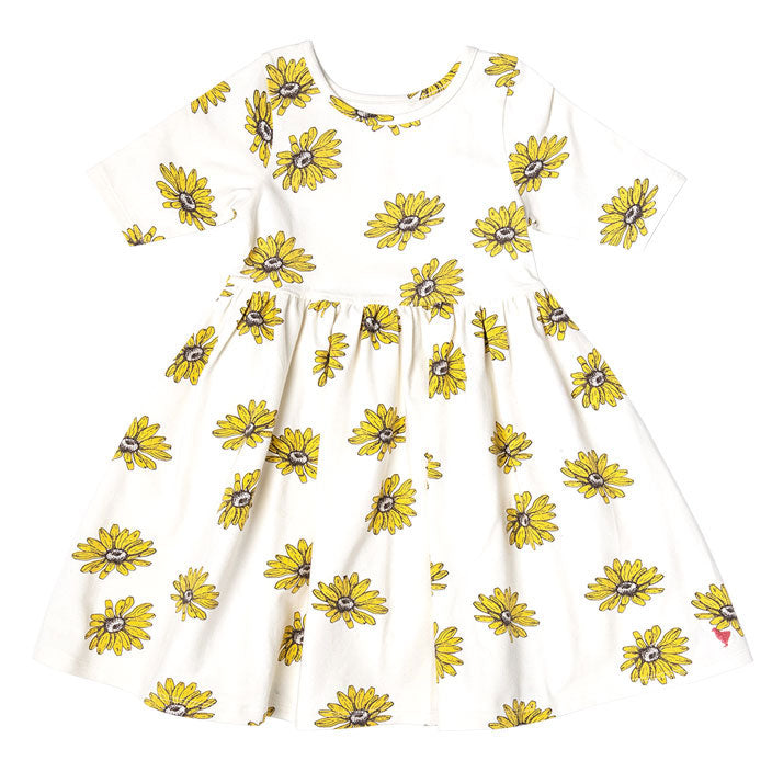 Pink Chicken Organic Steph Dress - Floating Daisy