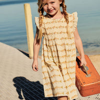 Pink Chicken Stevie Dress - Rainbow Trout