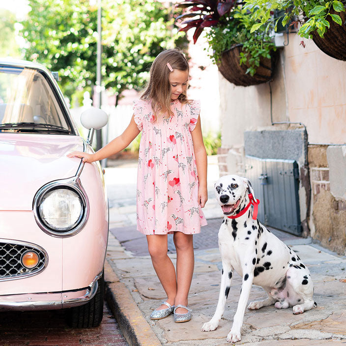 Pink Chicken Stevie Dress - I Heart Dalmatians