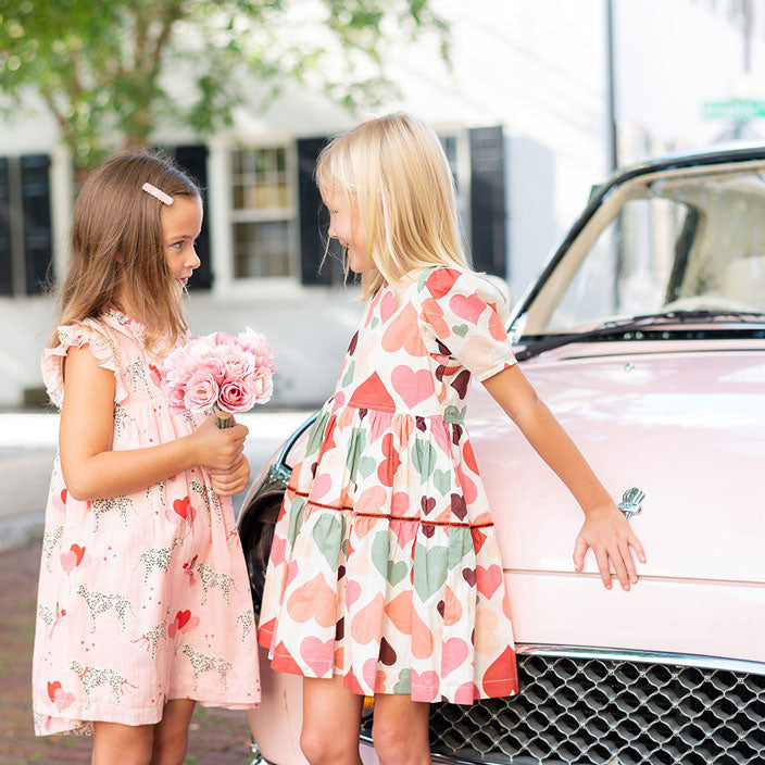 Pink Chicken Stevie Dress - I Heart Dalmatians