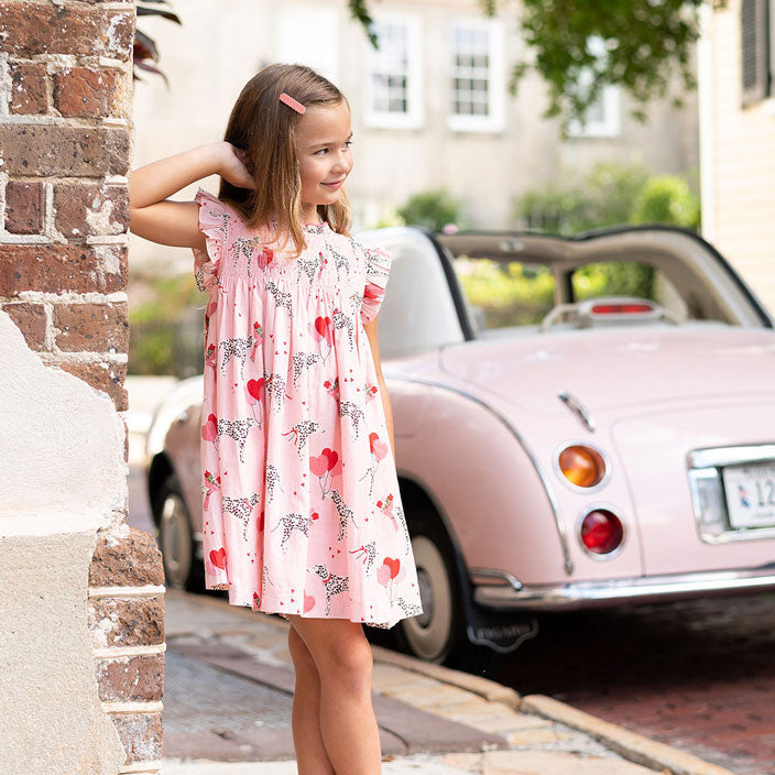 Pink Chicken Stevie Dress - I Heart Dalmatians