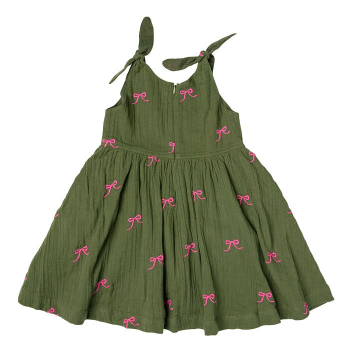 Pink Chicken Taylor Dress - Olive Bows