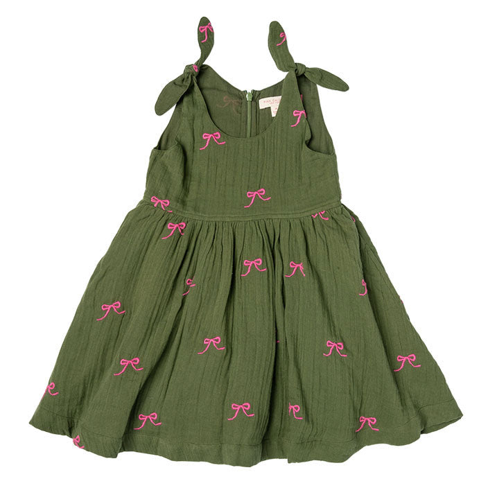 Pink Chicken Taylor Dress - Olive Bows