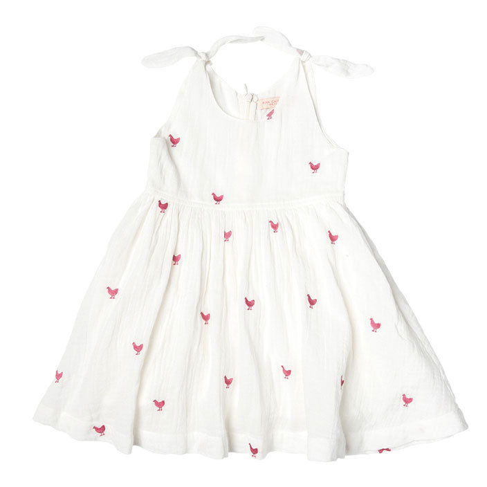 Pink Chicken Taylor Dress - Pink Chickens