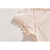 Louise Misha Cream Rosa Tee