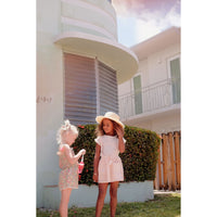 Louise Misha Cream Rosa Tee