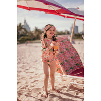 Louise Misha Sienna Flamingo Toluca Long Sleeve Tankini