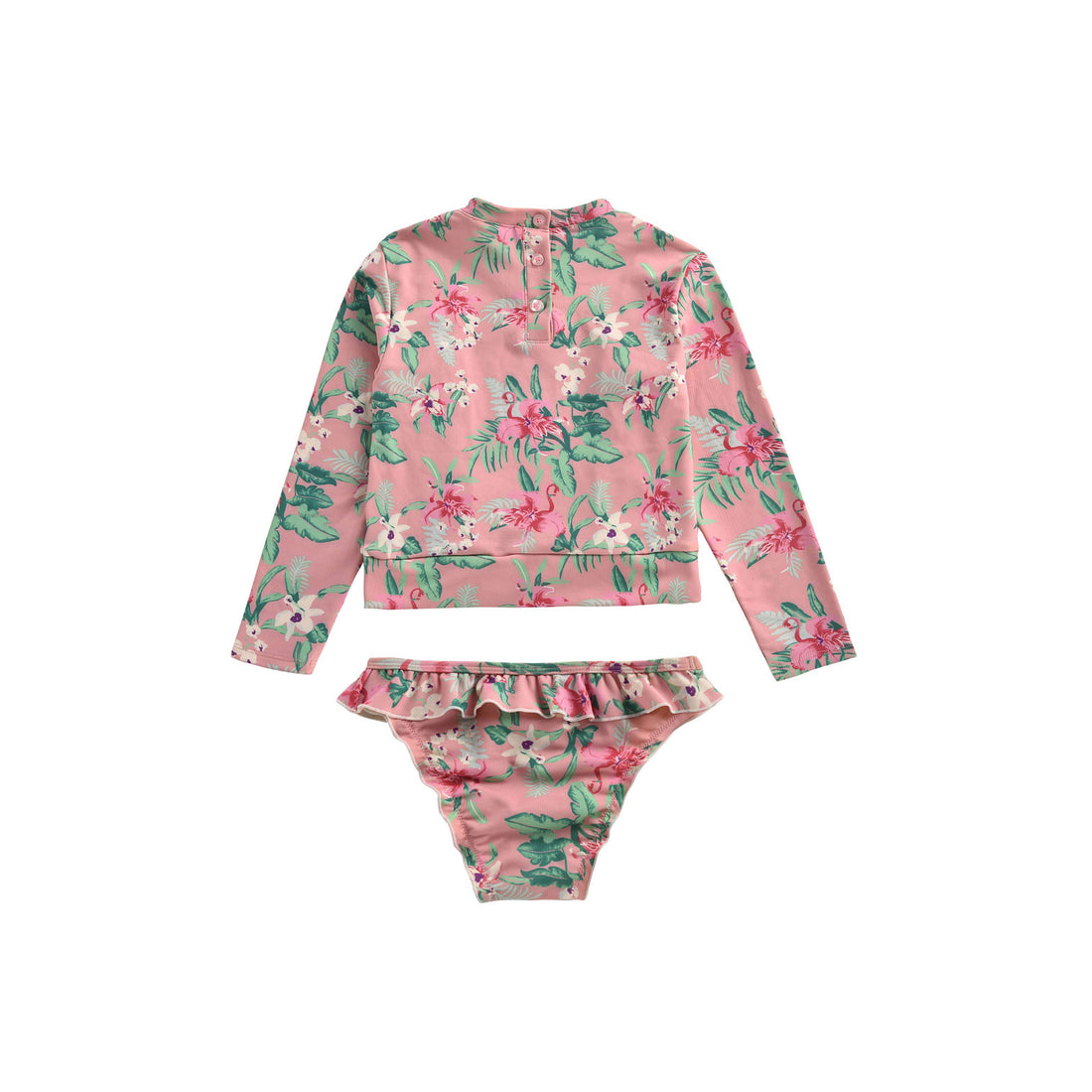 Louise Misha Sienna Flamingo Toluca Long Sleeve Tankini