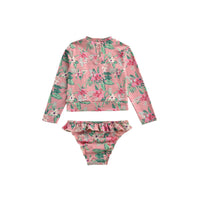 Louise Misha Sienna Flamingo Toluca Long Sleeve Tankini