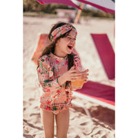 Louise Misha Sienna Flamingo Toluca Long Sleeve Tankini