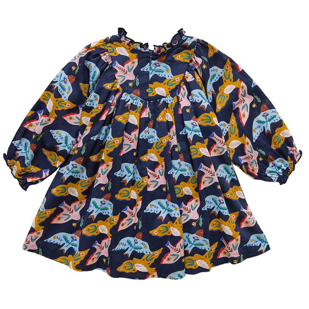 Pink Chicken Brayden Dress - Folk Bird