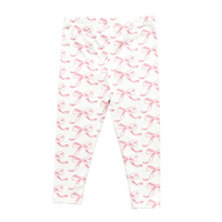 Pink Chicken Organic Leggings - Bows