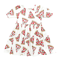 Pink Chicken Organic Steph Dress - Pizza Party