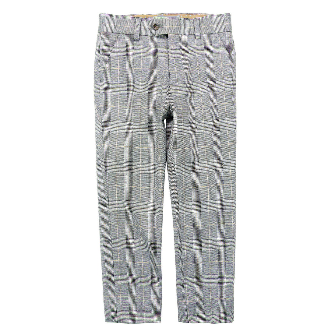 Appaman Glen Plaid Stretchy Suit Pant