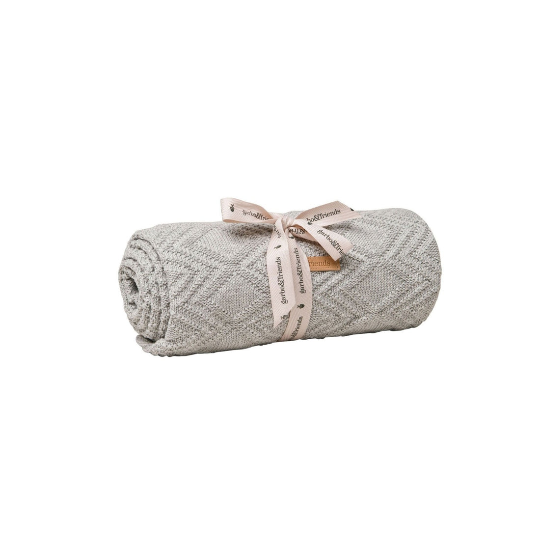 Garbo and Friends Grey Ollie Blanket