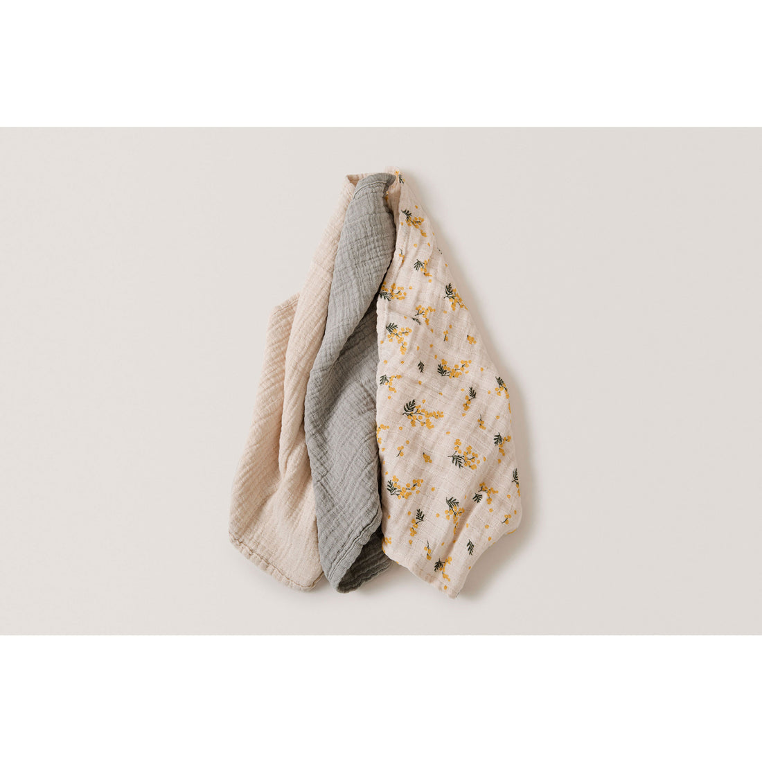 Garbo and Friends Mimosa Muslin Burp Clothes
