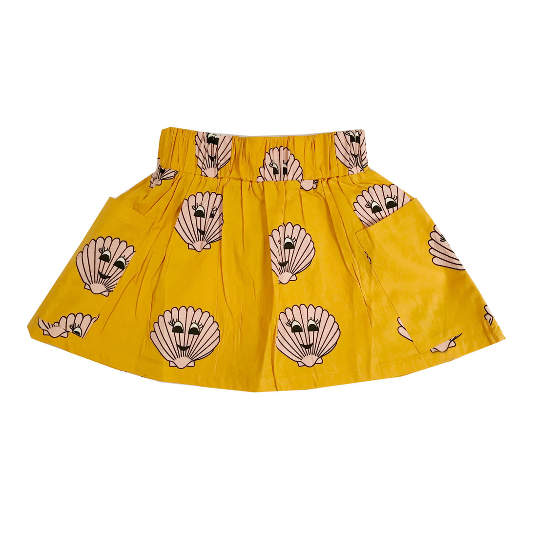 Hugo Loves Tiki Gold Seashells Pocket Skirt