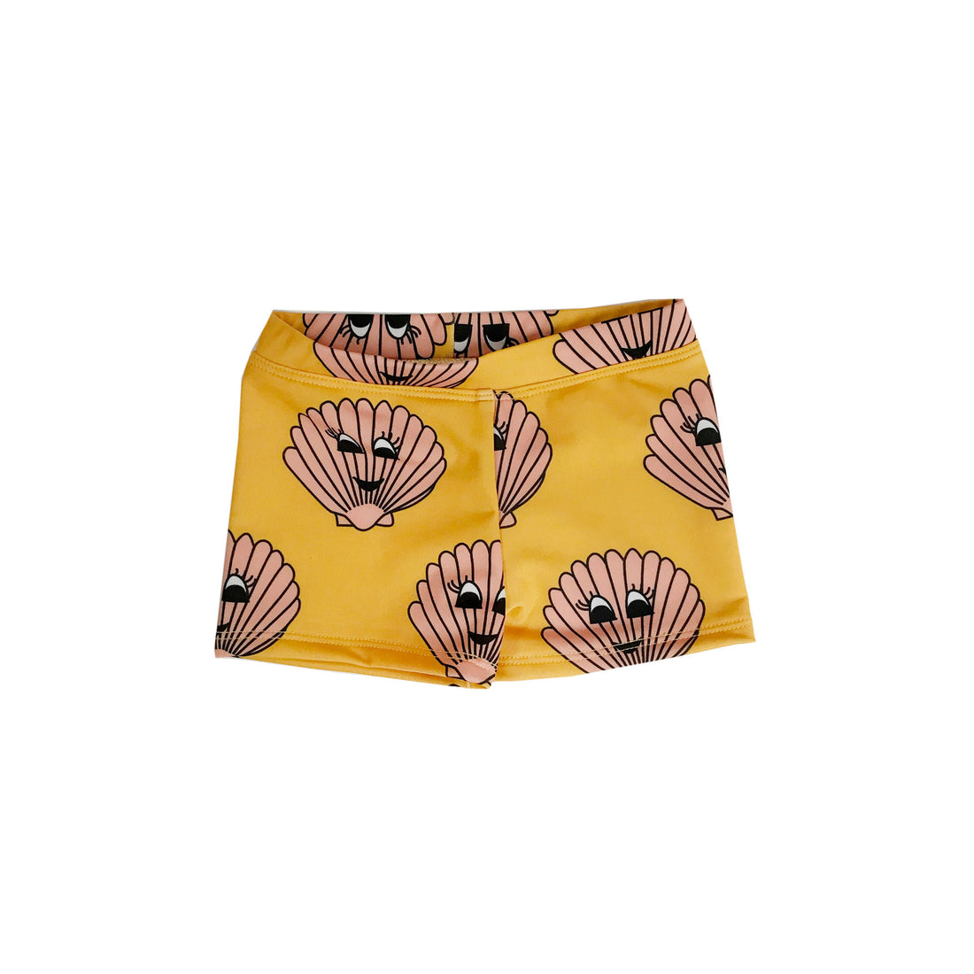 Hugo Loves Tiki Gold Seashells Swim Shorts