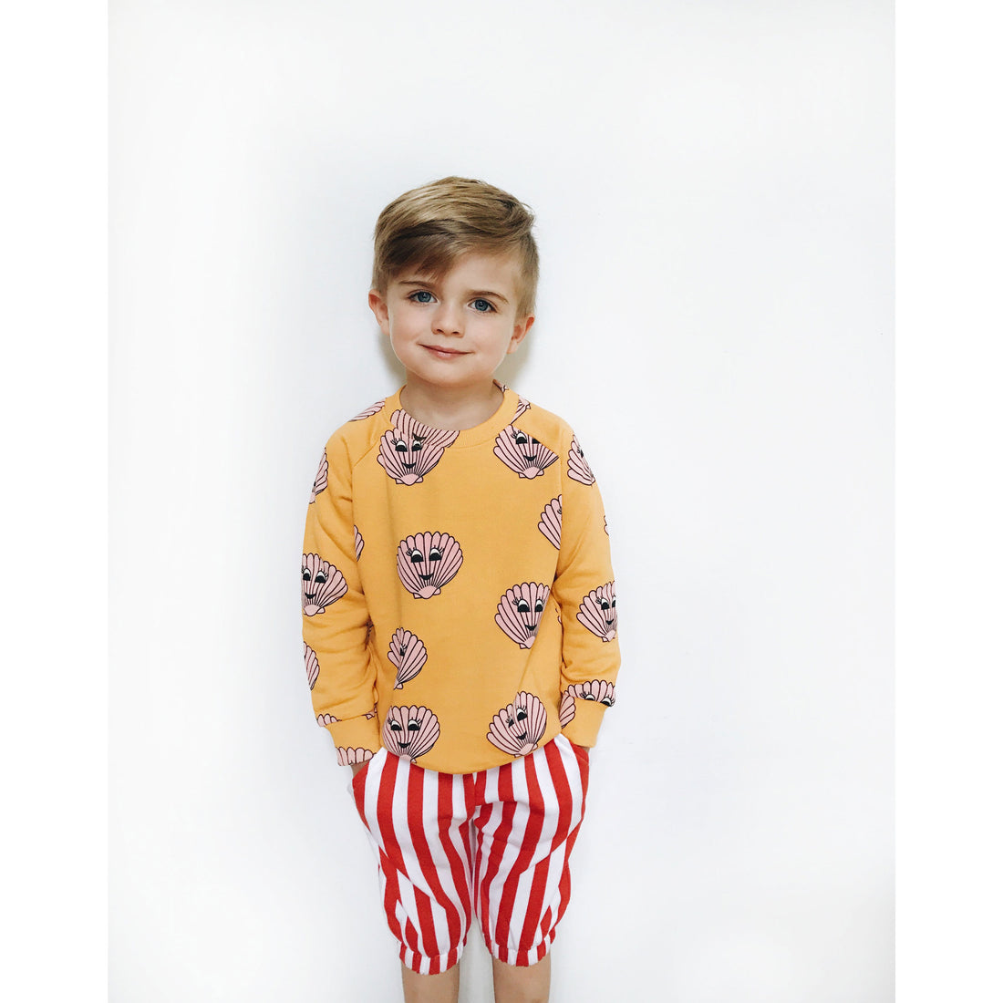 Hugo Loves Tiki Gold Seashells Sweatshirt