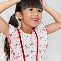 Pink Chicken Ditsy Floral Goldie Dress