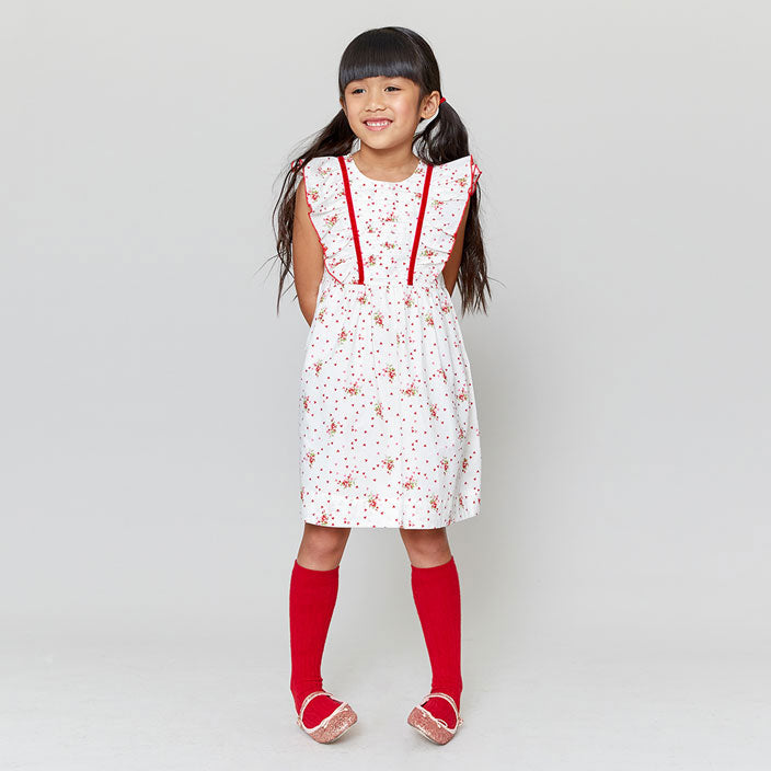 Pink Chicken Ditsy Floral Goldie Dress