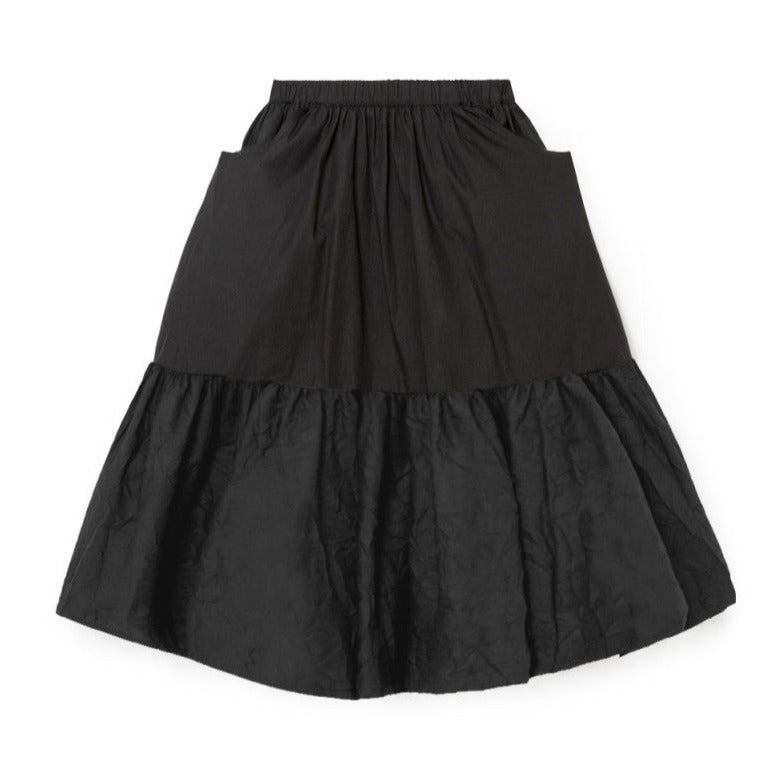 Little Creative Factory Black Goth Pocket Skirt