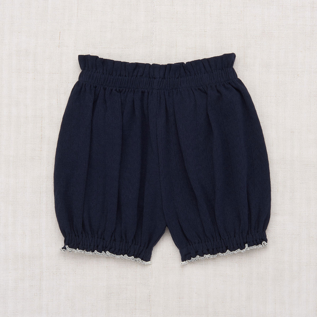 Misha and Puff Maritime Blue Hearts Bubble Shorts