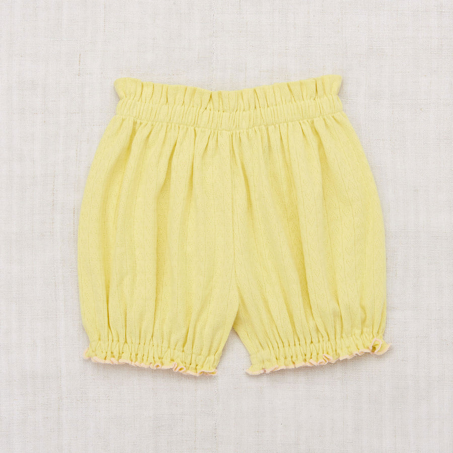 Misha and Puff Vintage Yellow Hearts Bubble Shorts