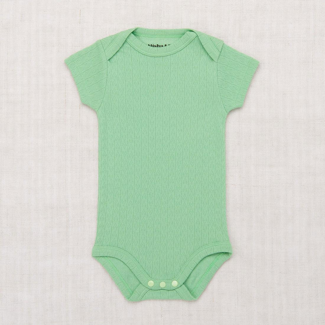 Misha and Puff Peapod Hearts Onesie